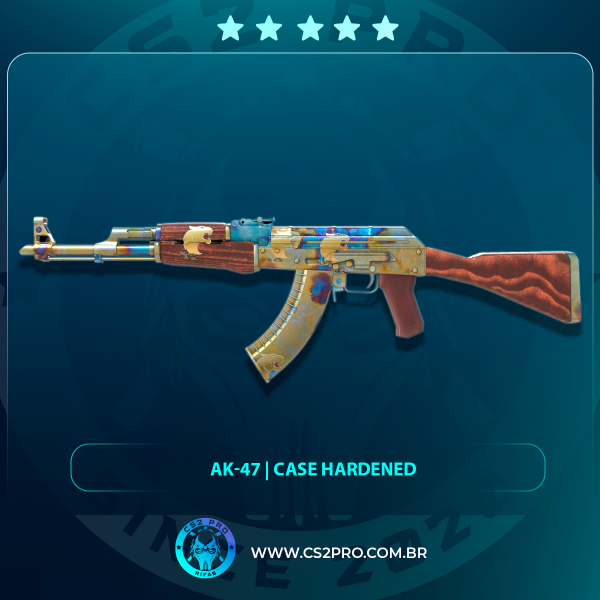 #2406 AK-47 | Case Hardened